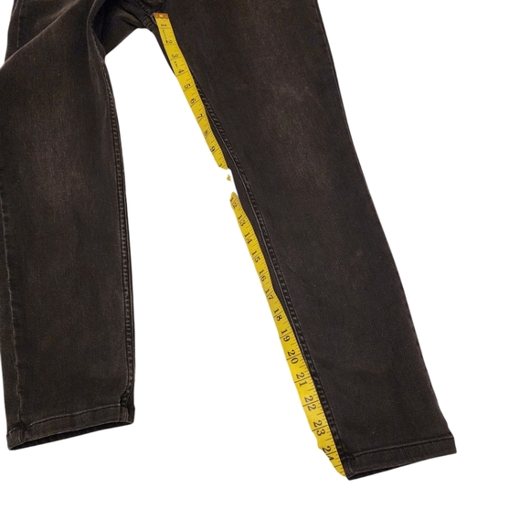 Free People High Rise Dark Jeans with Lace-Up Front - Picture 5 of 7